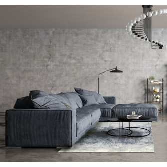 Kilimas ILLUSION BLUE GRAY (Magic Collection) Kilimas ILLUSION BLUE GRAY (Magic Collection)